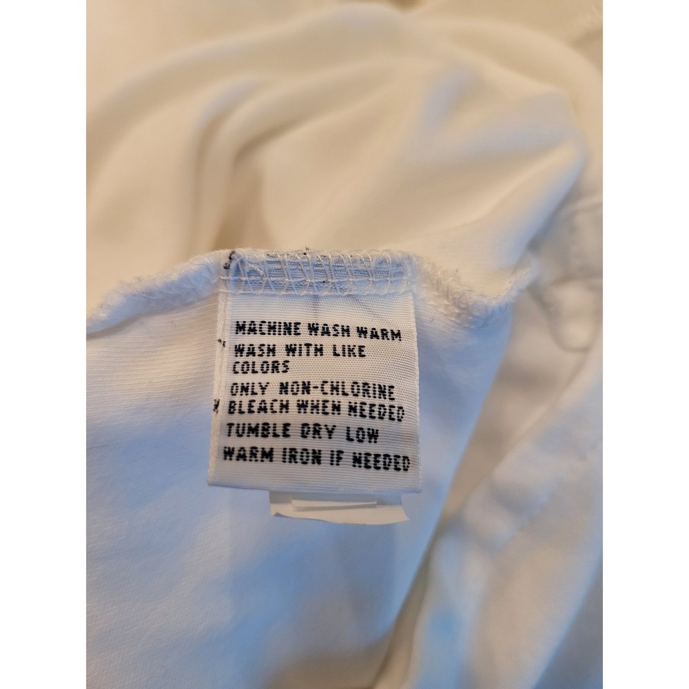 Polo Ralph Lauren Mens White Short Sleeve Cotton Pique Polo Shirt Size M - Picture 4 of 4